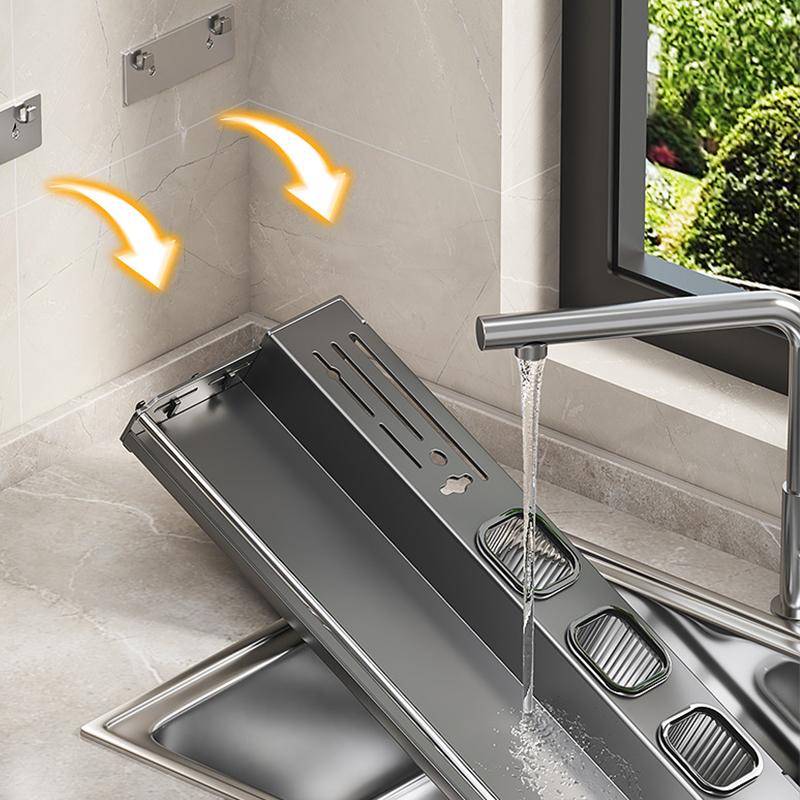 30/40/50 CM Organizer κουζίνας Ράφι επιτοίχια ράφι αποθήκευσης μπαχαρικών Πολυλειτουργική σχάρα μαχαιριών για μπουκάλια καρυκεύματος