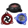 Premium Aluminum Alloy Engine Filter Cover 75mm Clear Replacement for Drz400SM