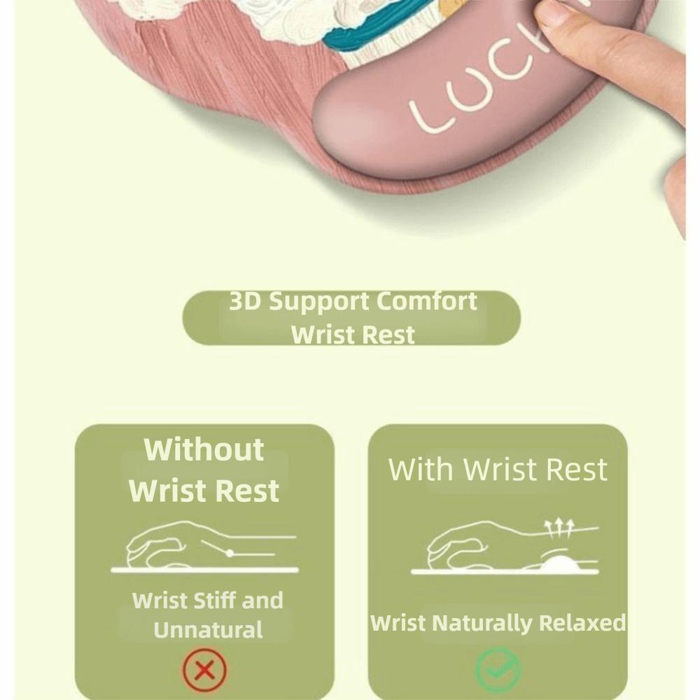 Cartoon Puppy Mouse Pad Rubber Gaming Mousepads Kawaii Mouse Mat  Desktop Setup