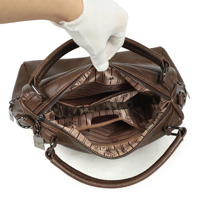 Vintage Women's Bag Shoulder Bag PU Shoulder Crossbody Bag