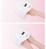 80W LED Nail Art Fast-Drying Lamp for Salon & Home - Quick Dry Gel Polish Therapy, No Hand Darkening