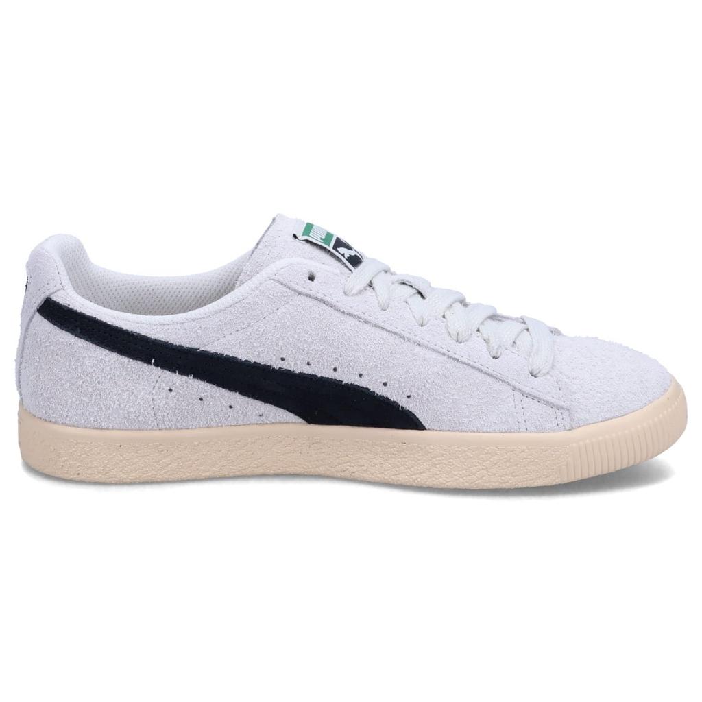 PUMA Clyde Hairy Suede Size Men's Sneakers, Gray, 27.5cm, 393115-01