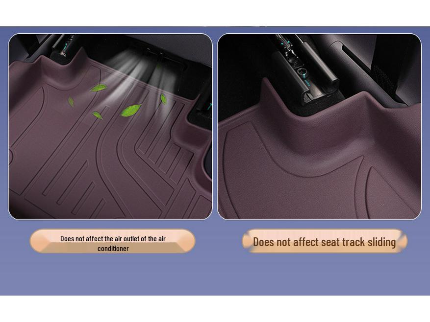 Leapmotor B10 TPE Floor & Trunk Mats: Full Coverage, Dirt & Wear-Resistant, Easy To Clean, Fits 25 Models, Original Car Color.