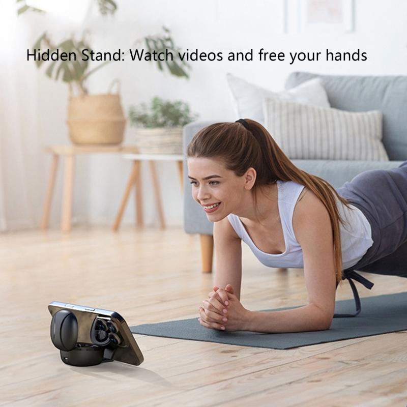 Bluetooth-compatible-compatible 5.3 Wireless Controller Touch Sensitive Remote Page Turners Ergonomic Rings Design for & Small Devices