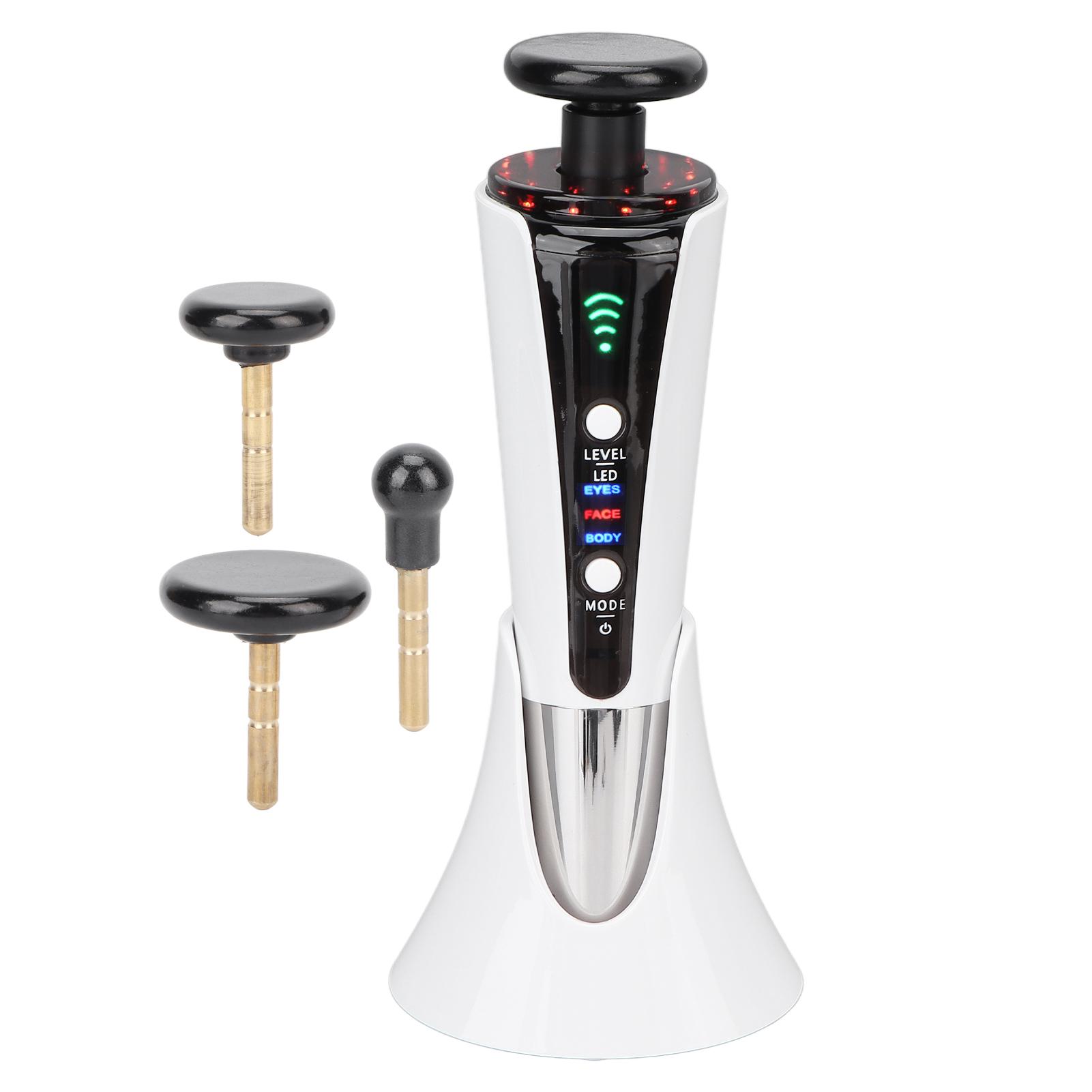 

448 кГц RF массажер для лица и тела бытовой аппарат для терапии красным светом для ухода за кожей UK Plug