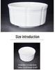 Pure White Ceramic Stew Pot with Lid - Large Double Boiler for Soups, Bird's Nest, Sugar Water, and Steamed Egg Dishes