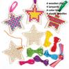 8Pcs/Set Hollow Out Cross Stitch Kit Art Embroidery Kit Children Craft Wooden Bookmarks  Teens
