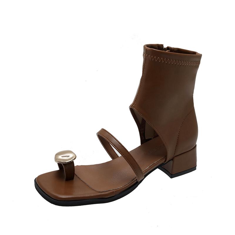 Fashion Clip Toe Women Sandals Shoes Cool Boots Summer Fashion 2024 Low Heels Designer Flip Flops Open Toe Slippers Zapatos Mujer Pumps