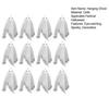 Yousheng Halloween Hanging Ghost Ornaments Small White Cloth Ghosts Decoration for Haunted House Party Yard Tree Decor