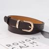 Stylish Womens Vintage Pu Belt For Summer Casual Wear With Alloy Buckles