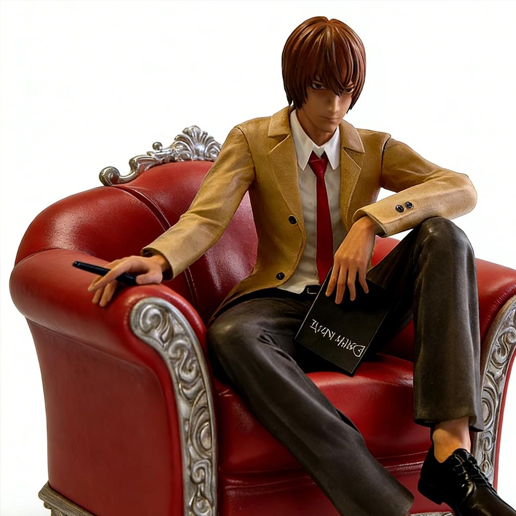 God Death Anime Figur Yagami Light Action Figur L Lawliet Yagami Light Figur Dekoration PVC Erwachsenen Sammlermodell Puppe Spielzeug