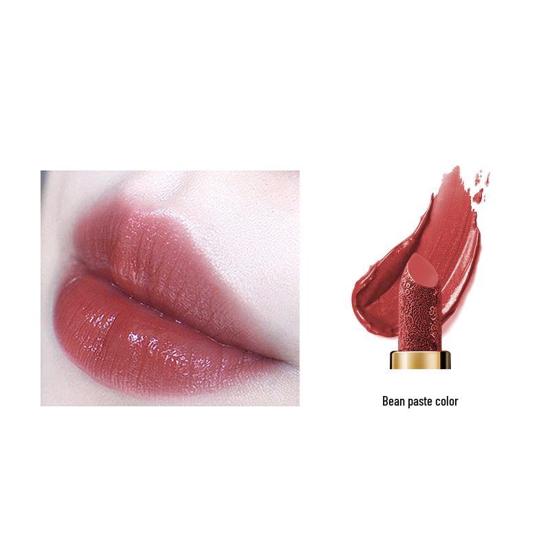 Аура Тётя Ретро Красная Бархатная Матовая Отбеливающая Помада