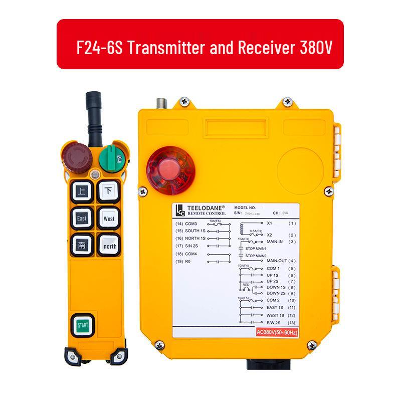 Yuding Weikong F24 Series Single Speed Wireless Overhead Crane Hoist Remote Control