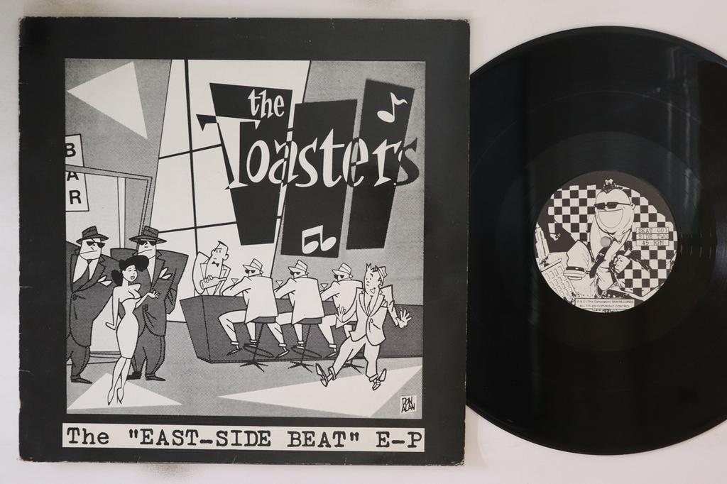 LP Record TOASTERS - The East-Side Beat E-P SKAT001 Ska' Records 1987 UK Reggae, Ska & Dub Used