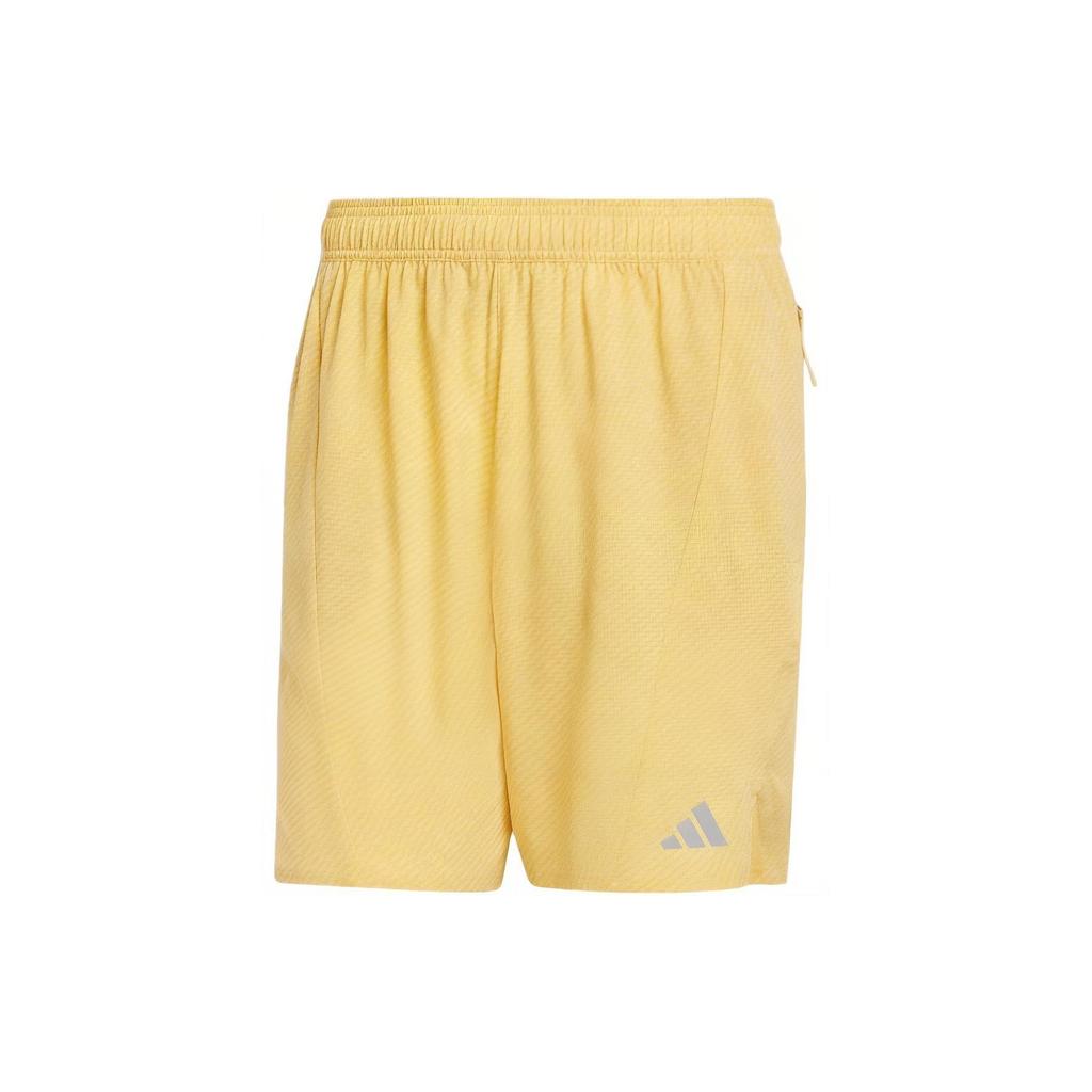 adidas Logo Print Loose Casual Shorts Men Shorts Yellow IS3703