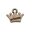 Charms Crown Pendants Minimalist Jewelry Components QC035