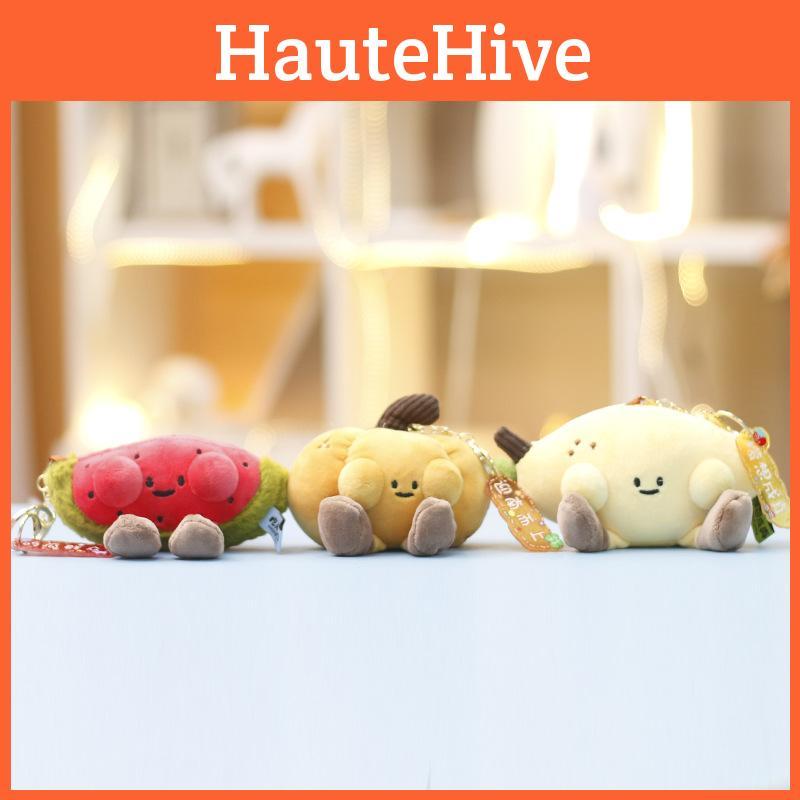Plush Collection Fruit Miniature Watermelon Stuffed Toy For Girls Doll Gift