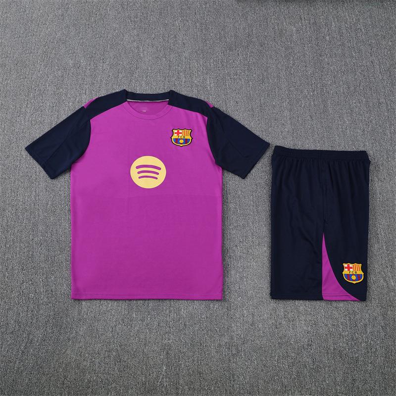 Brasile Arsenal Parigi Real Madrid Barcellona Spagna Chelsea Tuta da Allenamento Maglie da Calcio per Adulti Maniche Corte