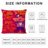 Dog Man Anime Cushion Cover Soft Plush Fabric Double-Sided Printed Sofa Cushion Cover For All Seasons Home Decor Gift