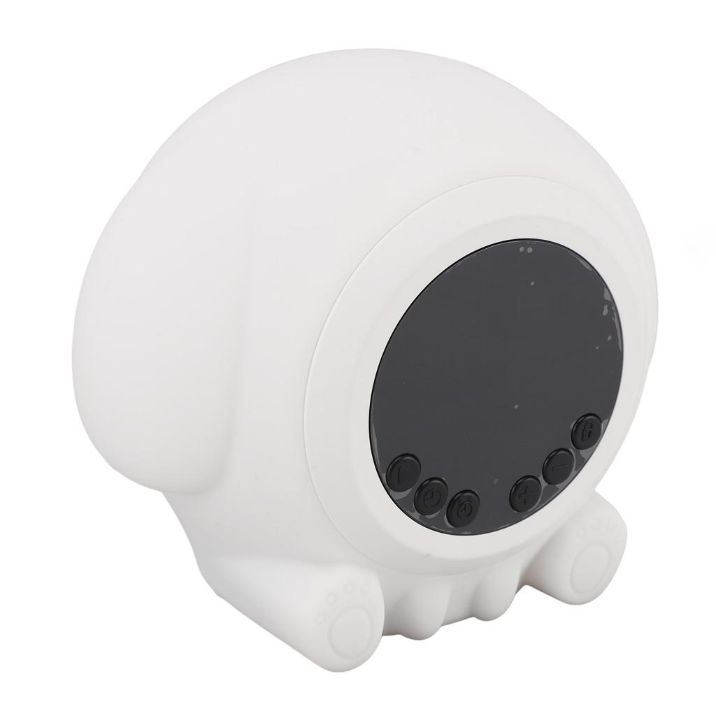White Noise Machine Alarm Clock 7 Sound 17 Level Volume Control Digital BT Alarm Clock with Night