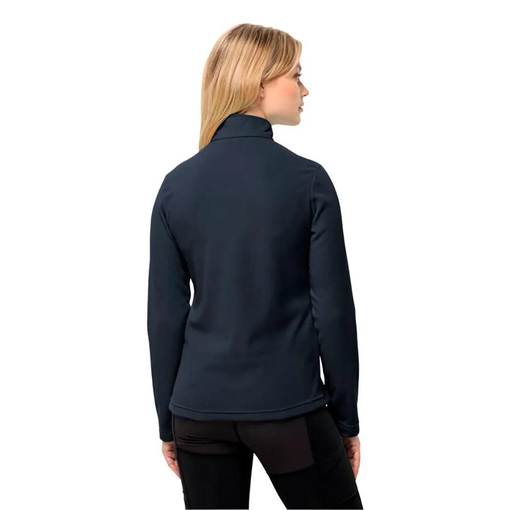Jack Wolfskin Fleece Jacket with Half-zip Taunus