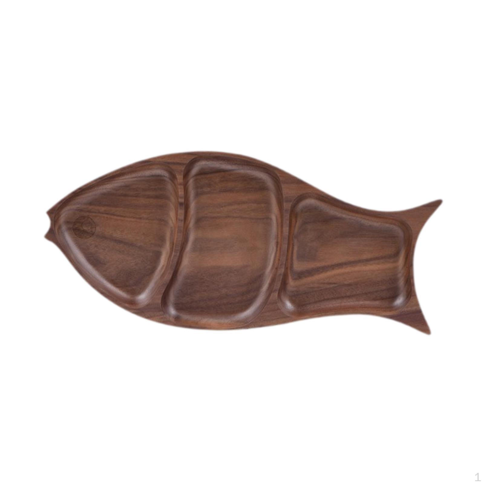 

Elegant Wooden Serving Tray for Appetizers And Desserts коричневий