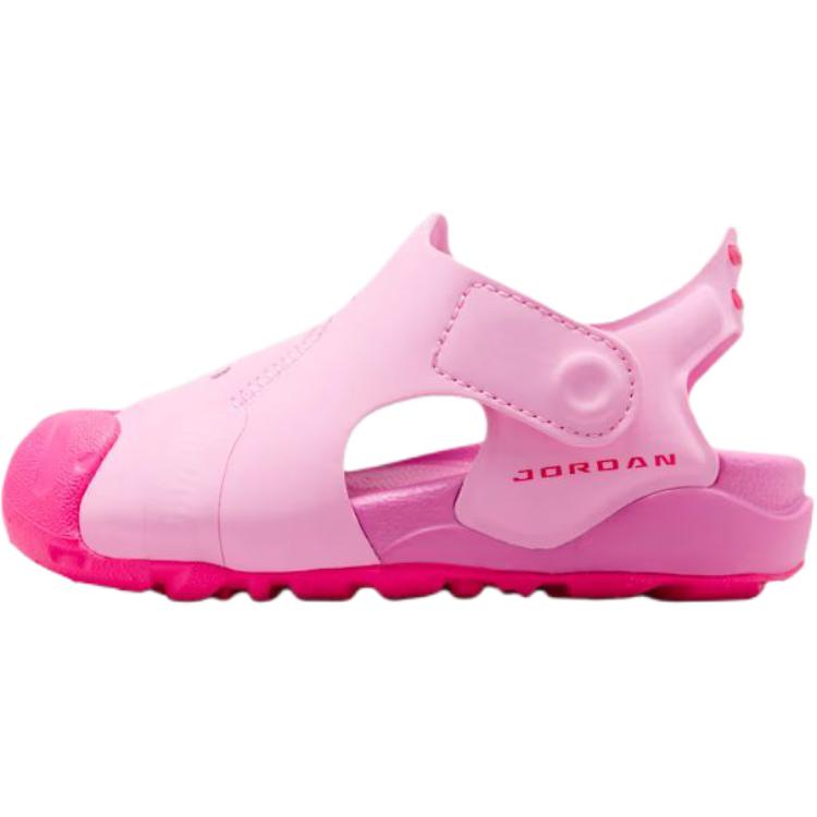 Сандалии Air Jordan OTDR для малышей, цвет Pink Rise, детские сандалии, игривый-розовый, розово-фольгированный, HV8553-600 27