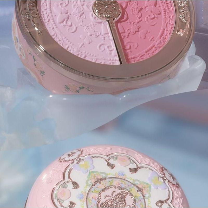 Flower Knows - Butterfly Cloud Collar Highlighting & Blush Duo Powder - 02