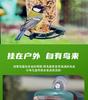 Hanging Bird Feeder Transparent Plastic Automatic Feeder With Lid Creative Suction Cup Outdoor Bird Feeding Device For Bird