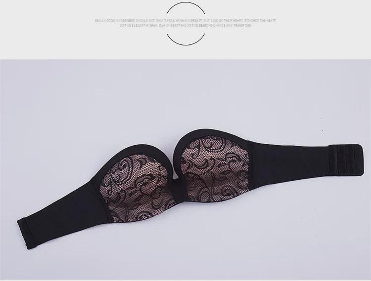 Miracle Strapless BH - Dames Draadloos, Gevormd, Sexy Onzichtbare BH voor Trouwjurken