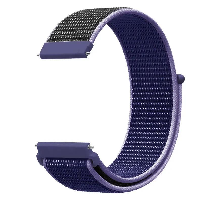 20/22mm Nylon Loop Strap For Amazfit Balance Smartwatch Replacment Bracelet Sport Watchband Correa For Amazfit Balance Watchband