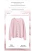 Women's 100% Pure Cashmere Round Neck Cardigan - Autumn/Winter, Loose Fit, Solid Color, Cozy Knit Sweater.