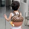 Acorn Cute Cartoon Shaped Children Backpack For Education Use With Doll Pendant