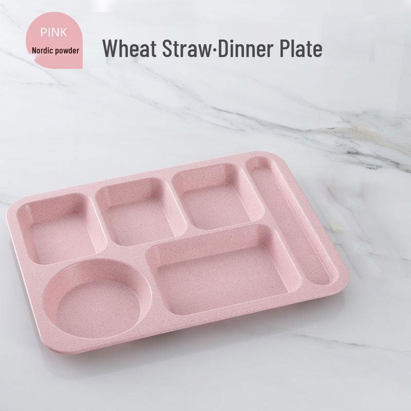 Nordic Wheat Straw Divided Plate