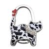 Durable Handbag Hanger Cats Shaped Bag Hanger Folding Non-slip Saving Space Table Purse Rack