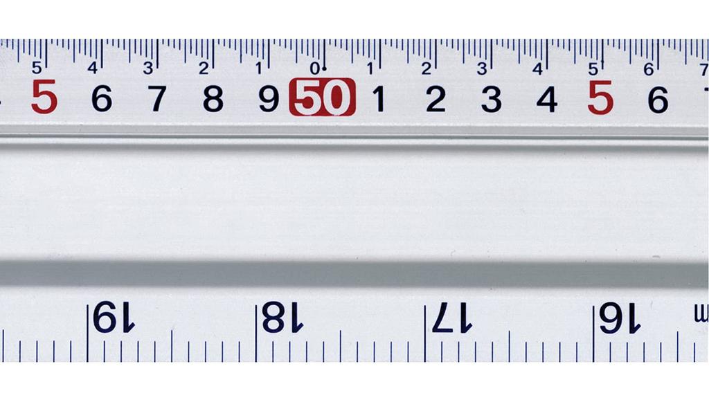 Niigata Seiki SK Aluminum Cut Scale, Quick Step Scale, 150cm, ACS-150