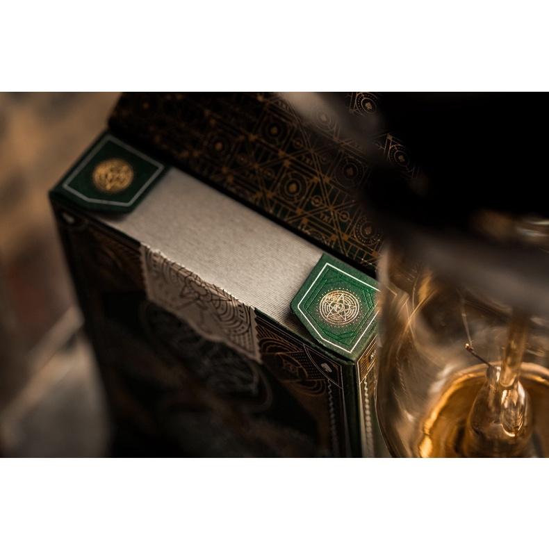 Theory11 National Playing Cards Green/Black Bicycle Deck Card Games Magic Tricks