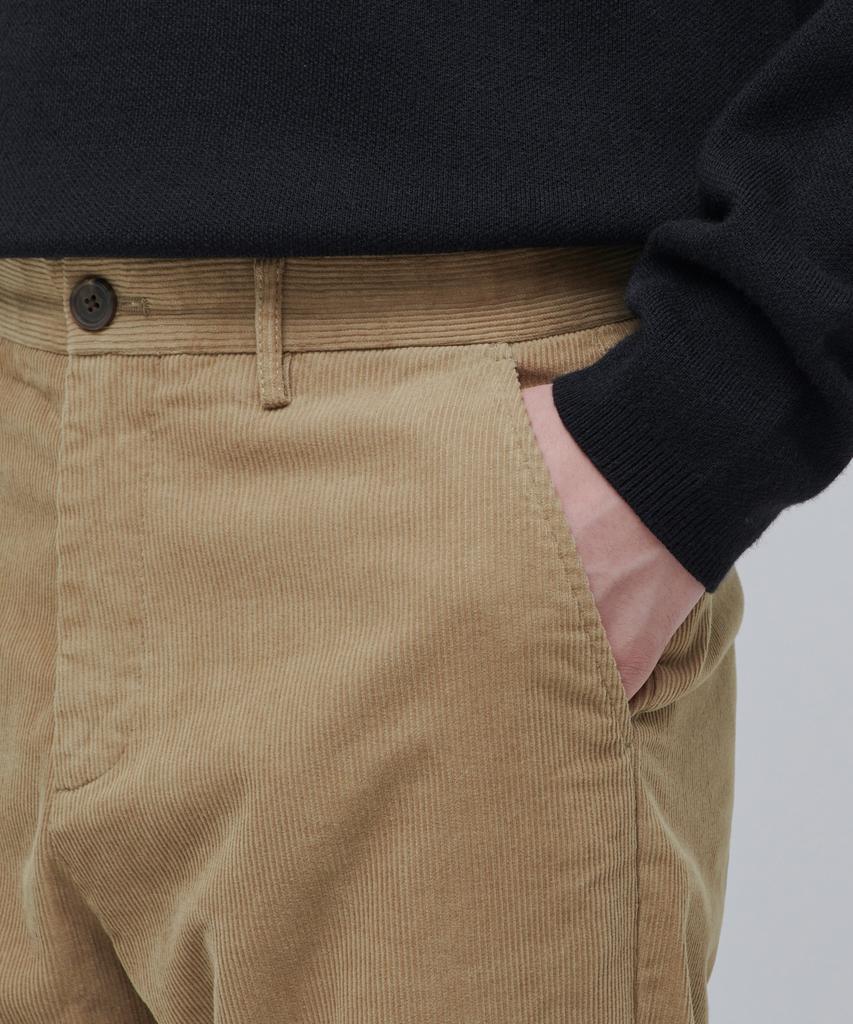 Musinsa Standard Regular Fit Corduroy Pants [Beige]