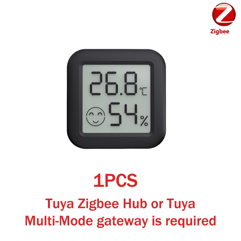 Zigbee 3.0 Smart Tuya Temperature Humidity Sensor APP Remote Control Thermometer For Smart Home Work With Alexa ZHA Zigbee2Mqtt