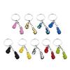 Boxing Glove Keychain Car Keys Pendant Simulation Fitness Equipment Shape Keyring Fashionable Car Keys Ornament