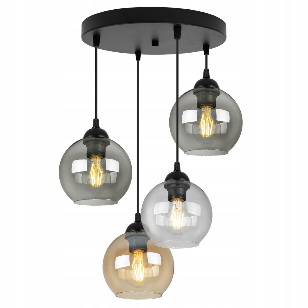 MODERN GLASS BALL HANGING LAMP COLOR CHOICE