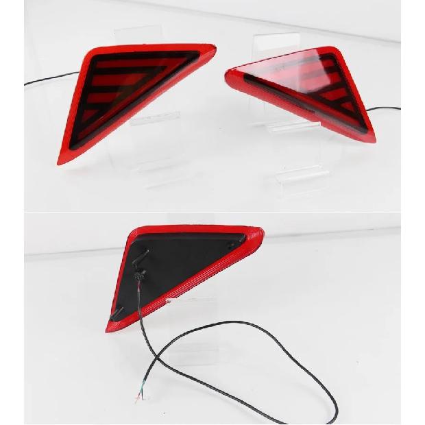 Car LED 12V Rear Bumper Fog Lamps For Toyota CHR C-HR 2016 2017 2018 Brake Light Turn Signal Backup Reflector Lamp Taillight