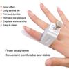 Finger Straightener Hand Injury Support Brace Joint Rehabilitation Machine White Average Size for Finger Recovery