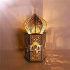 Wooden Lantern with LED Night Light 2 AAA Battery Powered