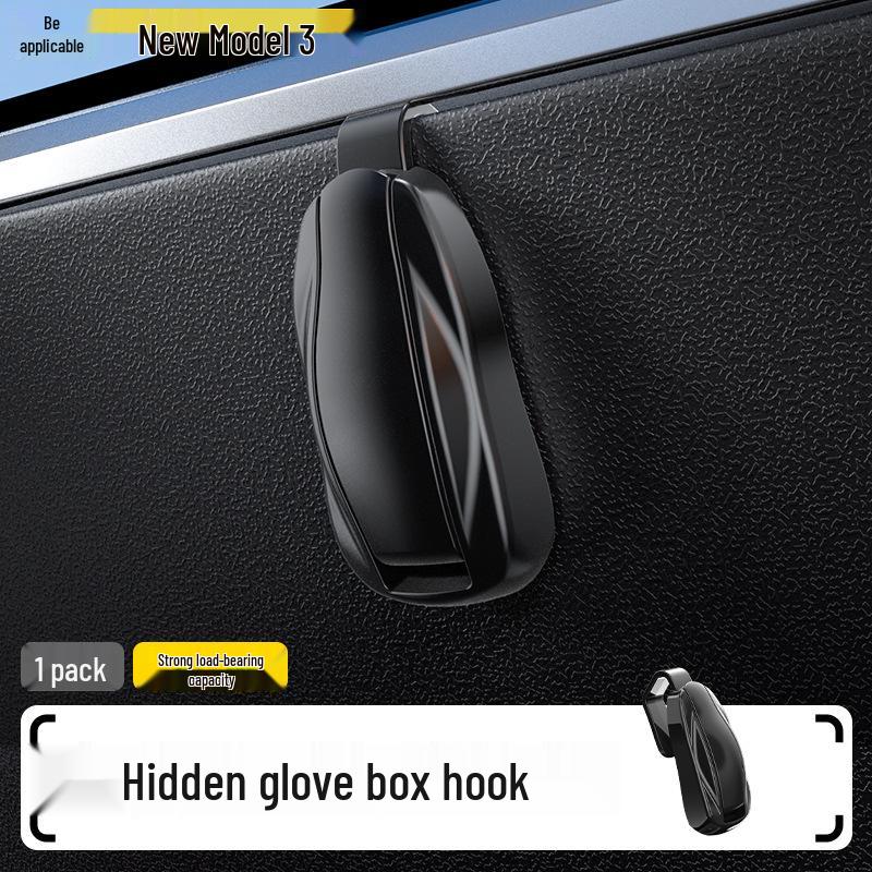 Glove Box Hook for Refreshed Tesla Model 3/Y Interior Trim