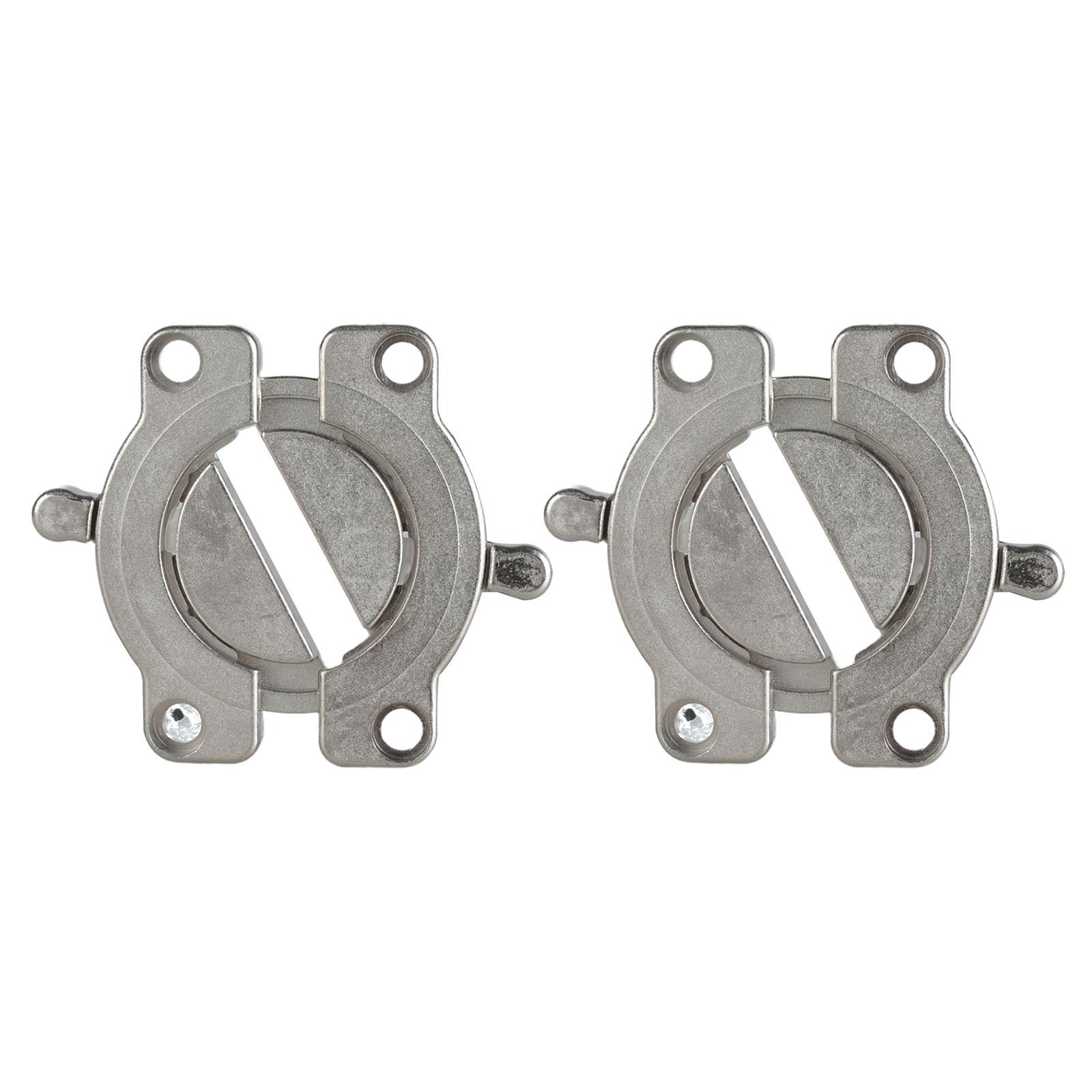 

2 шт. Практичные поворотные защелки Соединители столешницы Домашний аксессуар Портативный для ежедневного использования дома и в офисе