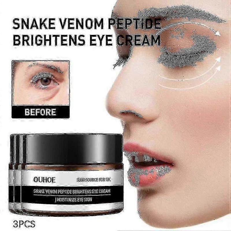 1pc Ouhoe Snake Venom Peptide Moisturizing Eye Cream Moisturizing, Lightening Fine Lines, Anti-aging And Anti-wrinkle 3PCS-4218669212962
