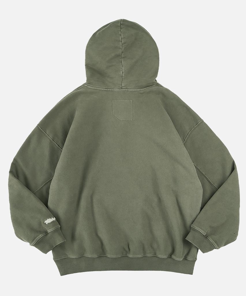 Midupdate Garment Dye Logo Hoodie_2Color