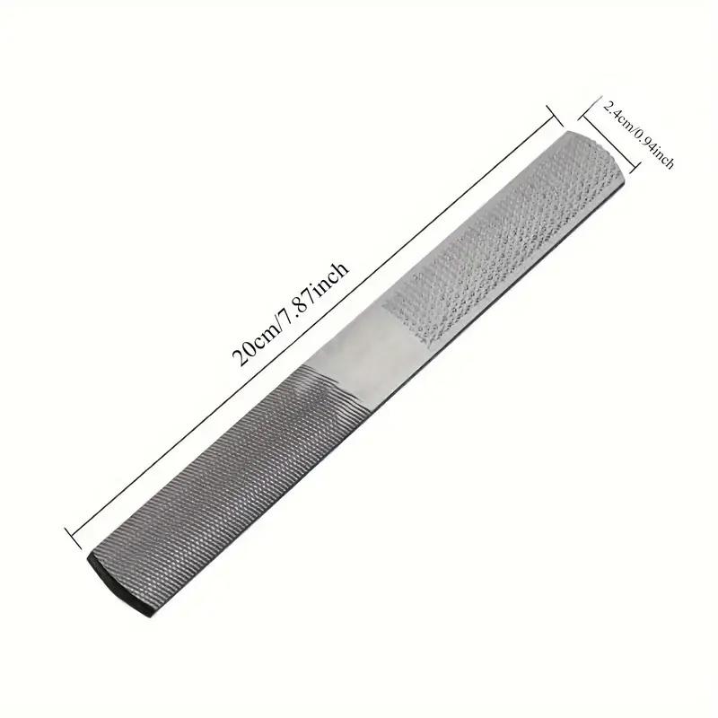 

4-Way Hand Rasp & File Set – Half Round, Flat, Needle Files for Metal, Wood & Tool Sharpening