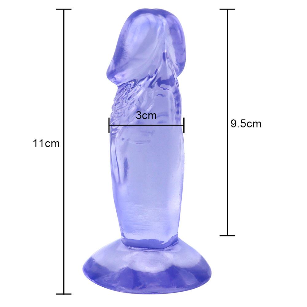 Soft Dildo Realistic Fake Small Dick Penis Suction Cup Dildo Realistic Sex Toys For Lesbian Women Female Masturbator